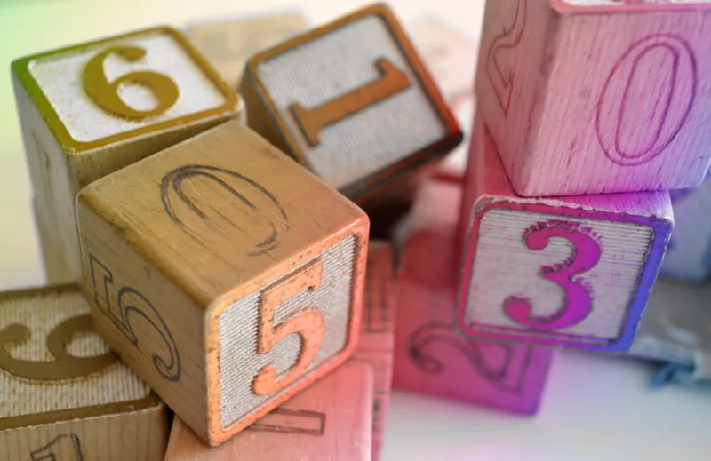 Photo of numbered wooden blocks by Susan Holt Simpson on Unsplash